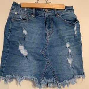 Denim Skirt